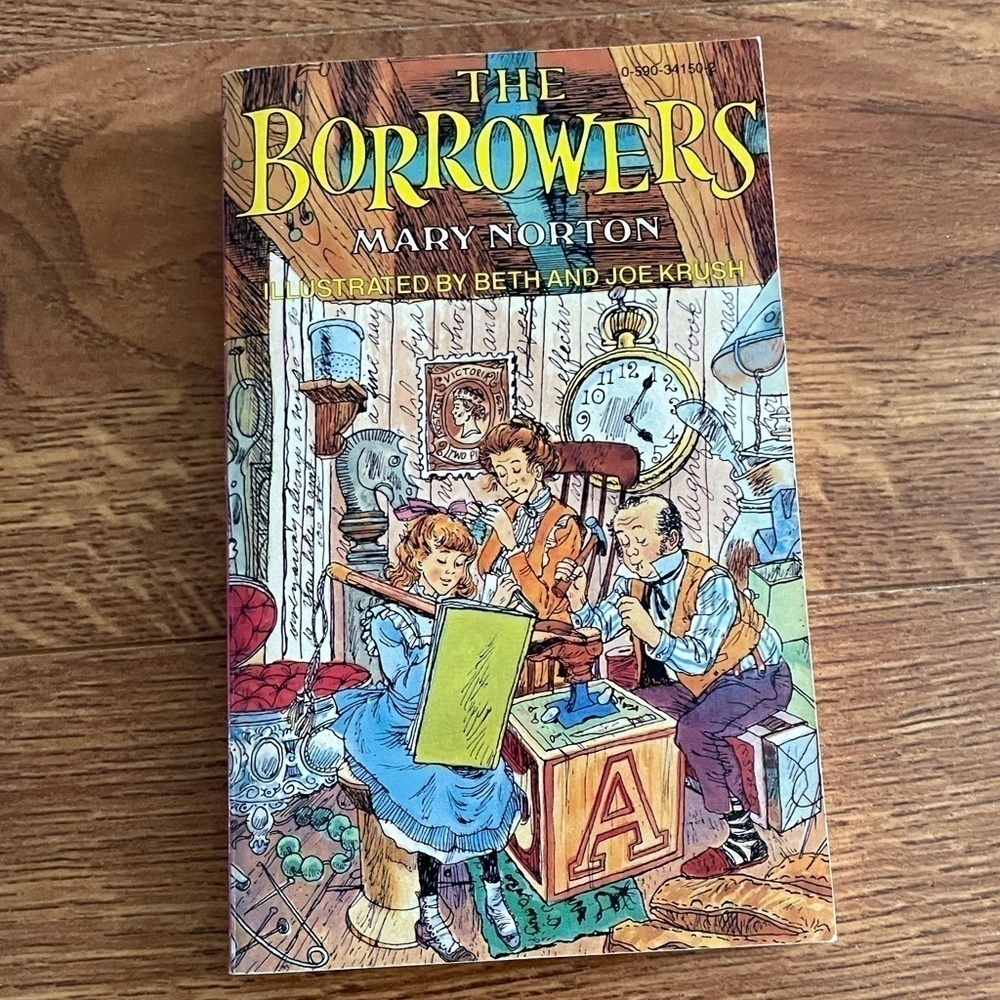 The Borrowers by: Mary Norton paperback book
